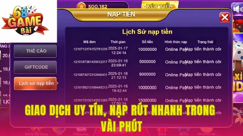Xây dựng một hệ thống giao dịch nạp rút vốn cược siêu nhanh